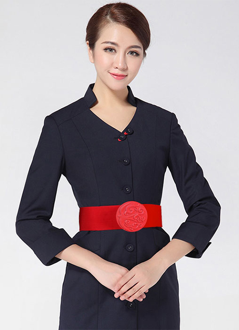 东航空姐制服职业女装连衣裙