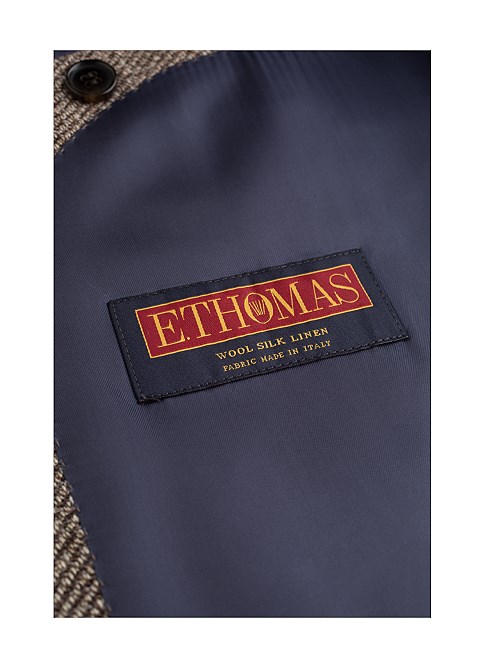 棕色E.Thomas大衣