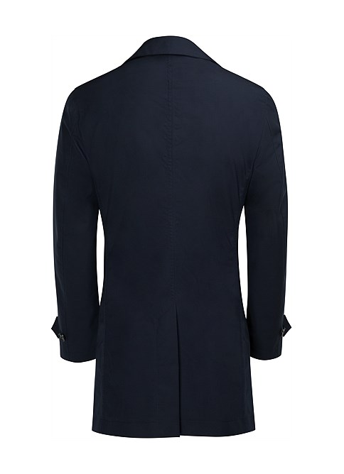 藏青色Vitale Barberis Canonico大衣